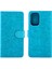 Oppo A54 4g Kart Tutucu Için Flip Case Darbeye Dayanıklı Manyetik Kapatma Pu (Yurt Dışından) 1