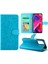Oppo A54 4g Kart Tutucu Için Flip Case Darbeye Dayanıklı Manyetik Kapatma Pu (Yurt Dışından) 5