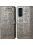 Samsung Galaxy M55 5g Için Flip Case Deri Kılıf Kapak Kapak Kısa Kayış (Yurt Dışından) 4