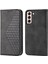 Samsung Galaxy S22 Günlük Kullanım Için Flip Case Standı Cüzdan El Kayışı Eşkenar Dörtgen (Yurt Dışından) 1
