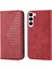 Samsung Galaxy S23 Günlük Kullanım Standı Eşkenar Dörtgen Şekli Cüzdan Için Flip Case (Yurt Dışından) 1
