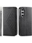 Samsung Galaxy S23 Fe Standı Için Flip Case El Kayışı Günlük Kullanım Eşkenar Dörtgen (Yurt Dışından) 1