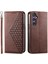 Samsung Galaxy S24 Artı Günlük Kullanım Için Flip Case Eşkenar Dörtgen Şekli El Kayışı (Yurt Dışından) 1
