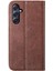 Samsung Galaxy M54 Cüzdan Için Flip Case El Kayışı Standı Günlük Kullanım Eşkenar Dörtgen (Yurt Dışından) 5