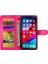 IPhone 11 Için Flip Case Pro Max Darbeye Pu Deri Kickstand Kart (Yurt Dışından) 5