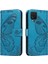 Samsung Galaxy A22 4g Için Flip Case Yüksek Kalite Deri Kabartmalı El (Yurt Dışından) 1