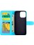 IPhone 13 Için Flip Case Pro Max Kart Tutucu Pu Deri Darbeye Kapatma (Yurt Dışından) 3