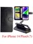 IPhone 14 Için Flip Case Artı Darbeye Dayanıklı Kart Tutucu Kickstand Manyetik Pu (Yurt Dışından) 4