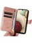 Samsung Galaxy A12 5g Için Flip Case Kredi Kartı ile Ayrılabilir El Kayışı (Yurt Dışından) 5