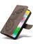 Kredi Kartı Yuvası Ayrılabilir El ile Samsung Galaxy Credit Için Flip Case (Yurt Dışından) 5