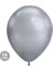 Gümüş (Silver) Balon Metalik 15 Adet 1
