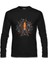 Cadılar Bayramı - Örümcek Ağları Siyah Erkek Sweatshirt 1
