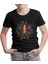 Cadılar Bayramı - Örümcek Ağları Siyah Çocuk Tshirt 1