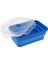 Öğle Ği Kutusu Bento Tasarruf Kabı Mikrodalga Için 540ML Mavi (Yurt Dışından) 2