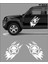 Kurukafa Punisher 2 Adet Araba Oto 4x4 Offroad Kamp Adventure Sticker 00100 1