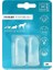 M Pets Finger Silikon Parmak Kedi Köpek Diş Fırçası 2'li 1