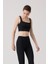 Siyah Kare Yaka Crop Top Büstiyer 4