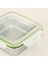 Kare Sebzelik Mühürlü Öğle Ği Kutusu Bento Kutusu Kar Teneke 750ML (Yurt Dışından) 4
