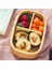 Sağlıklı Taşınabilir Ahşap Öğle Ği Kutusu Bento Kutusu W/iç Ayırıcı Hediyesi (Yurt Dışından) 4
