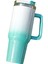 Kamp Piknik Açık Beyaz ve Yeşil Için Saplı Sızdırmaz Kahve Tumbler ile 40OZ Tumbler (Yurt Dışından) 1