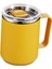Ofis Dış Mekan Araba Sarı Için Kahve Kupa Paslanmaz Çelik Taşınabilir Yalıtımlı Tumbler (Yurt Dışından) 3