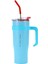 Büyük Kapasiteli Yalıtımlı Pipetli - 40OZ Mavi (Yurt Dışından) 4