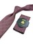 Pembe Motif Desen Mendilli Klasik Kravat KK12680 2