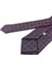 Mürdüm Motif Desen Mendilli Klasik Kravat KK12674 3