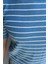 Erkek Şeritli Triko T-Shirt 1
