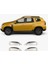 Dacia Duster Uyumlu 2018-2024 Krom Kapı Kolu 4 Kapı Paslanmaz Çelik 2