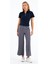 Lacivert Fermuarlı Slim Fit Kuplu Bluz 2