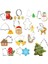 Koltuk Değneği Stili Mutlu Noel Kurabiye Kesici Xms Tema Kar Tanesi Noel Baba Pasta Kalıbı Paslanmaz Çelik Bisküvi Kalıp Fırın Aracı (Yurt Dışından) 4