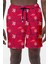 Erkek Havuz Deniz Desenli Şort 024 Kırmızı 1