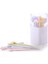 Meyve Çatalı 20PC-1SET Tarzı Masaüstü Aksesuar Bento Çatalı Papatya Çiçeği Meyve Çatalı Çikolata Füzesi Çatalı Donut Şekilli Meyve Büfesi Salyangoz Çatalı Ev Masaüstü Aksesuarı (Yurt Dışından) 1