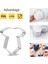 Kısa Kollu Tarzı Kek ve Pastacılık Araçları Kurabiye Kesici Kalıplar Baking Tools Patisserie Gateau Mutfak Aksesuarları (Yurt Dışından) 5