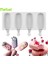 Dondurma Tarzı 4 Hücreli Silikon Dondurma Kalıpları Ev Yapımı Dondurma Kalıbı Popsicle Kalıbı Dıy Dondurma Kalıbı Yapıcıyla Dondurma Kalıbı Çubukları Ile (Yurt Dışından) 2