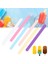 Kırmızı Stil Akrilik Dondurma Çubukları Renkli Pop Buzlu Çubuklar Dıy El Yapımı Dondurma Çubuğu Sanatı Için Popsicle Kalıp Aksesuarları (Yurt Dışından) 4
