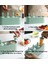 Yeşil Stil Popsicle Kalıp Seti 4 Parça Ev Yapımı Silikon Dondurma Kalıpları Kolay Çıkabilen Buz Kalıpları Yeniden Kullanılabilir Kendin Yap Pop Kalıpları (Yurt Dışından) 3