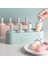 Yeşil Stil Popsicle Kalıp Seti 4 Parça Ev Yapımı Silikon Dondurma Kalıpları Kolay Çıkabilen Buz Kalıpları Yeniden Kullanılabilir Kendin Yap Pop Kalıpları (Yurt Dışından) 5
