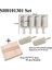 SH01101301 Set Stili Meibum 4 Boşluklu Meyve Suyu Küpü Tepsi Dondurma Kalıpları Yaz Silikon Dondurma Kalıpları ve 50 Ahşap Çubuk Mutfak Tatlı Araçları (Yurt Dışından) 1