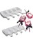 SH01101301 Set Stili Meibum 4 Boşluklu Meyve Suyu Küpü Tepsi Dondurma Kalıpları Yaz Silikon Dondurma Kalıpları ve 50 Ahşap Çubuk Mutfak Tatlı Araçları (Yurt Dışından) 4