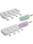SH01101301 Set Stili Meibum 4 Boşluklu Meyve Suyu Küpü Tepsi Dondurma Kalıpları Yaz Silikon Dondurma Kalıpları ve 50 Ahşap Çubuk Mutfak Tatlı Araçları (Yurt Dışından) 5