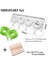 SH0101403 Set Stili 6 Çeşit Yaz Dondurma Kalıpları Donut Silikonlu Buzlu Meyve Suyu Jöle Araçları Dondurma Küpü Tepsisi 50 Ahşap Çubuklu (Yurt Dışından) 1