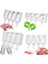 SH0101403 Set Stili 6 Çeşit Yaz Dondurma Kalıpları Donut Silikonlu Buzlu Meyve Suyu Jöle Araçları Dondurma Küpü Tepsisi 50 Ahşap Çubuklu (Yurt Dışından) 4