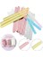 B08-10 Adet Tarzı Evde Çocuklar Için Dondurma Çubukları Yapımı Için Şeffaf Renkli Akrilik Pop Popsicle Çubukları Popsicle Kalıbı Malzemeleri Hawaii Partisi (Yurt Dışından) 2