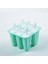 Green6 Stili Gıda Güvenli Silikon Dondurma Kalıpları 4 Hücreli Dondurulmuş Buz Kalıpları Popsicle Yapıcı Kendi Yapımı Dondurucu Şeker Kalıbı Ücretsiz Çubuklarla (Yurt Dışından) 1