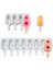 SH010600-50 Çubuk Stili Noel Ağacı Tatlı Araçları Buzlu Kek Kalıbı Yazlık Silikon Buzlu Şerbet Kalıpları ve Çubukları Mutfak Dondurma Kalıpları (Yurt Dışından) 3