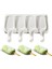 F Stili Mini Dondurma Kalıpları, Silikon Popsicle Kalıpları Kek, Dondurma Çubukları Için Kalıp, Oval, 8 Bölme, 4 Bölme (Yurt Dışından) 5