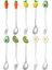 No.7 Tarzı 1 Pc Mini Tatlı Kaşığı Paslanmaz Çelik Kaşık Çatal Dondurma Kahve Karıştırıcı Kaşık Çay Kaşığı Meyve Çatalı Mutfak Yemek Takımı (Yurt Dışından) 5