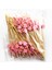 Pembe Beş Yıldızlı Stil 12 cm Altın Şeftali Kalp Meyve Çatal Çubuklar Büfe Cupcake Topper Kokteyl Çatalı Düğün Festival Süslemeleri Doğum Günü Partisi (Yurt Dışından) 5
